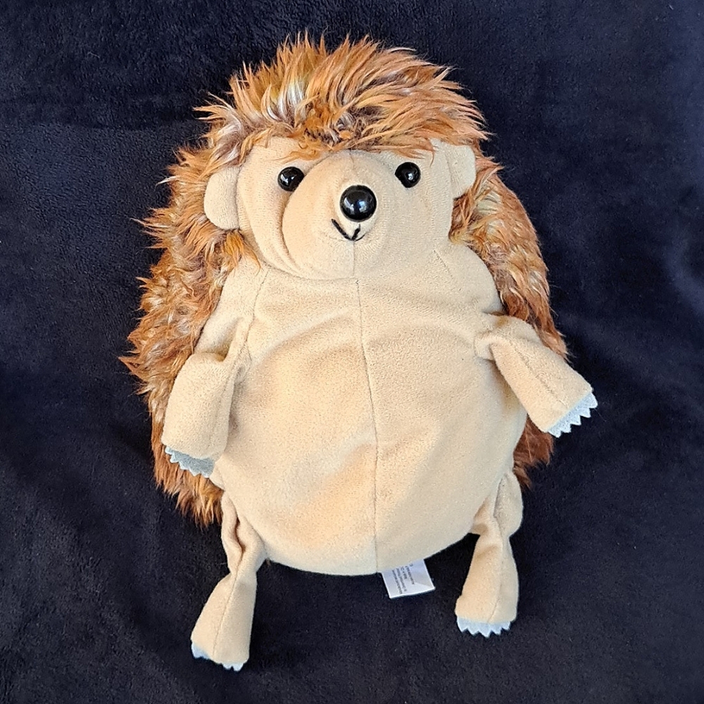 Khols Cares Happy Hedgehog Soft Plush Animal Tucks into a Ball 7" EUC